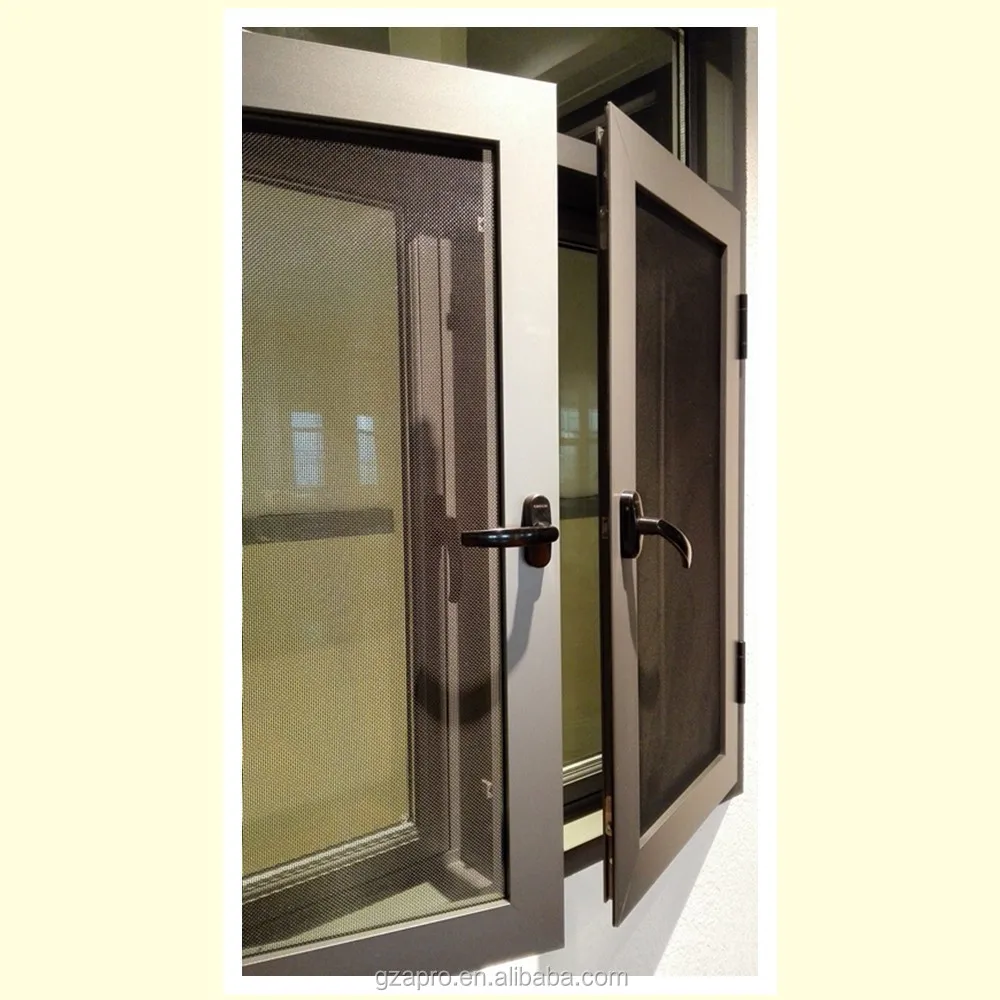 different types of doors and windows colors aluminum window double hinged windows door aluminium windows with mosquito net