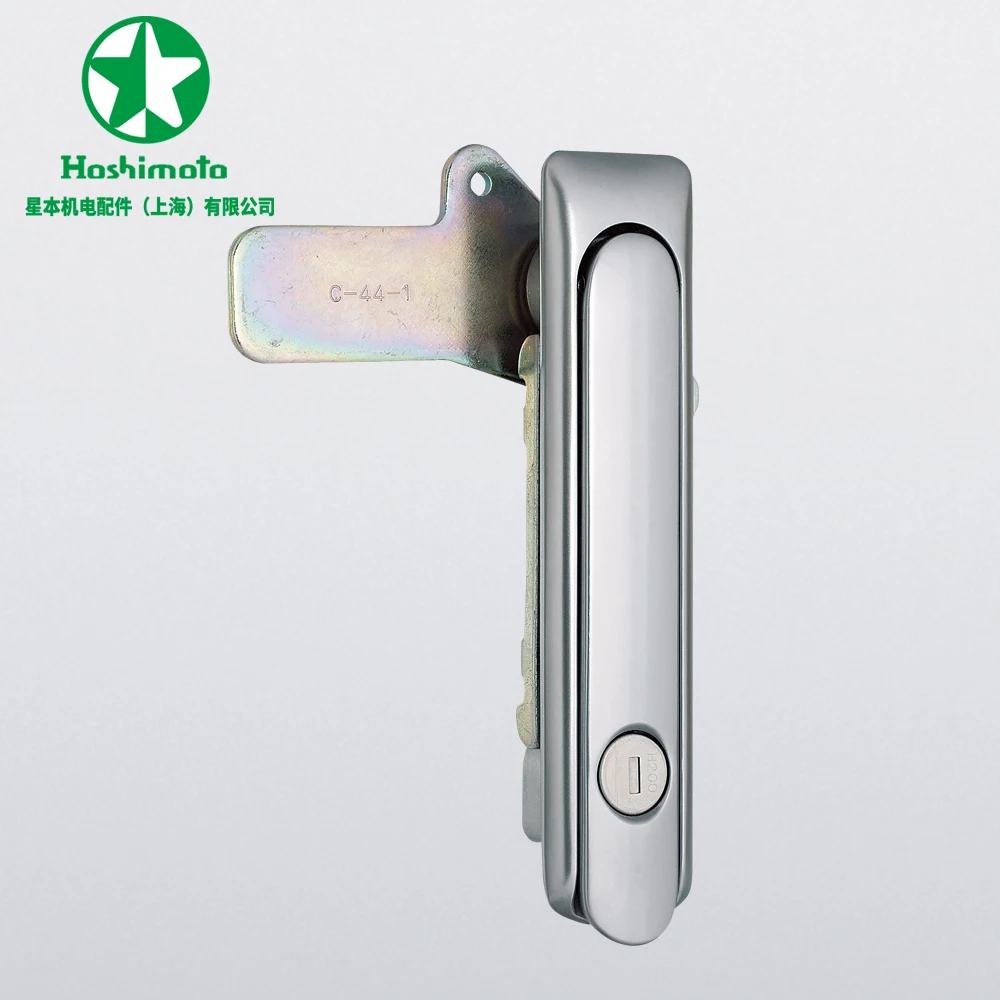 
Водонепроницаемый плоский замок с поворотной ручкой, Матовый хромированный, китайский поставщик, японский стандарт высокого качества, AB-451 