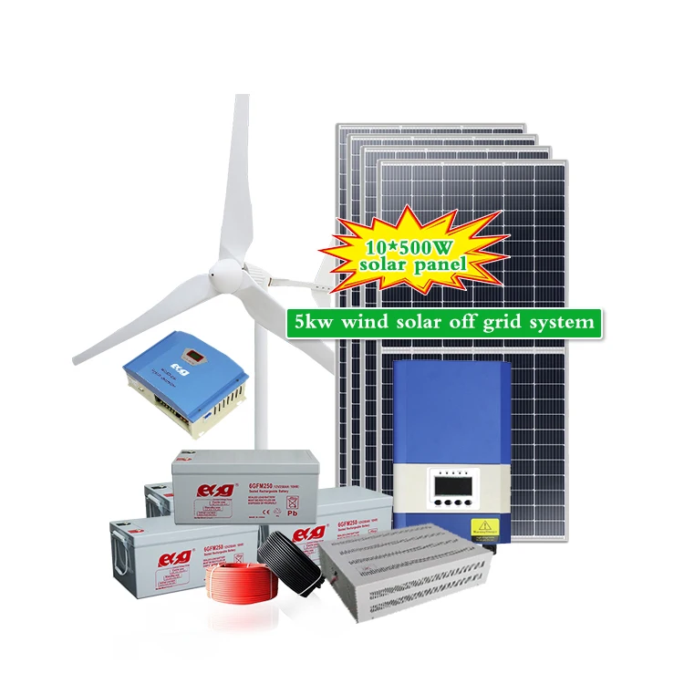 ESG Complete Set 5KW wind turbine alternative energy generators 3kw 5kw 10kw 20KW wind solar hybrid power system