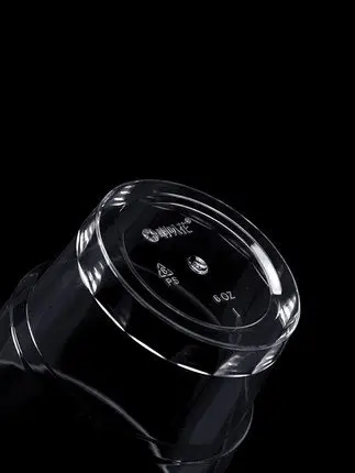 FREE SAMPLE wholesale ECO friendly custom printed logo Extra thick wall transparent  pp plastic cup disposable plastic cup