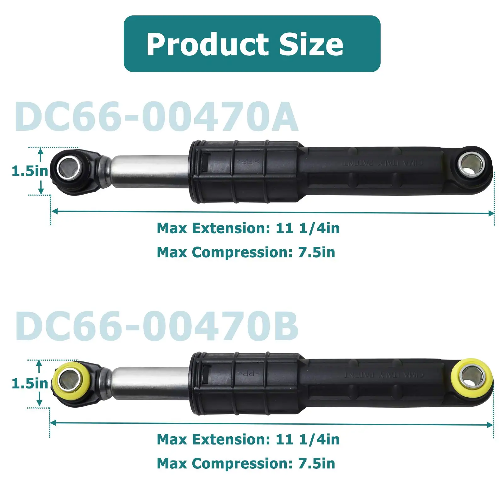 Washing Machine Washer Shock-absorbing Rod Damper Washing Machine Shock Absorber