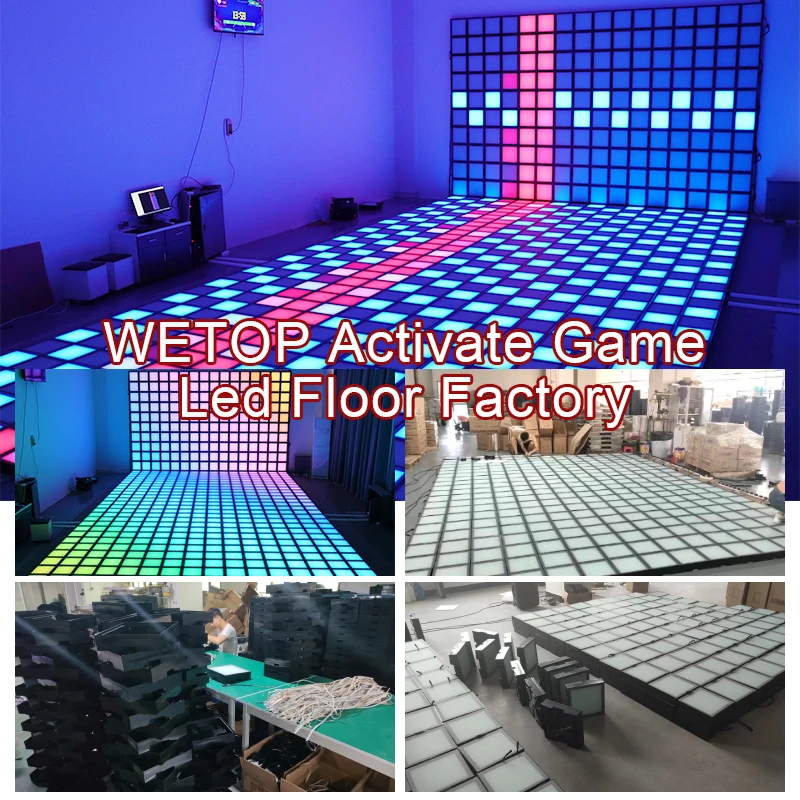 Factory price interactive light up indoor active game room press interactive room gaming light