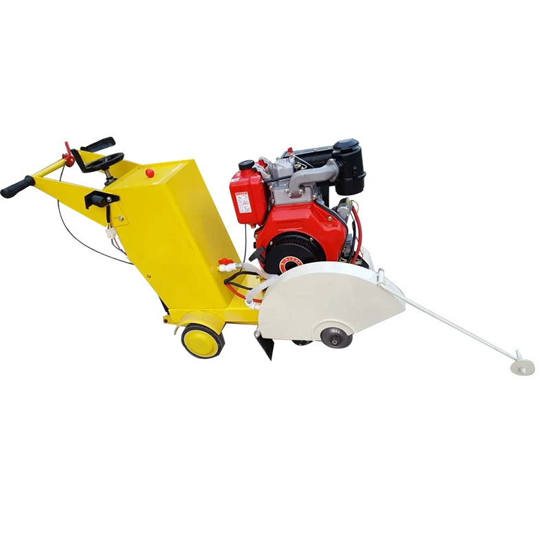 small road cutter concrete hand push diesel gasoline road cutting machines