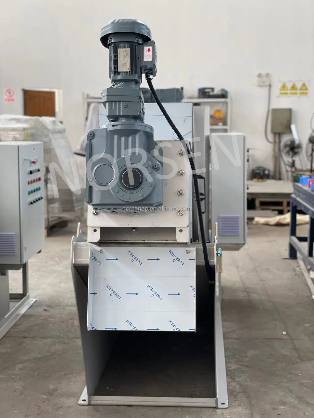 HOT Sludge Dehydrator  volute dewatering press sludge thickener and dewatering for excess sludge treatment