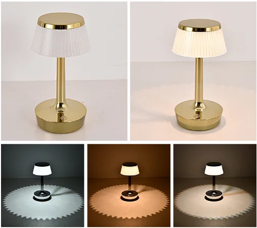 SFT Latest LED Mushroom night lights rechargeable battery cordless table lamp restaurant lights