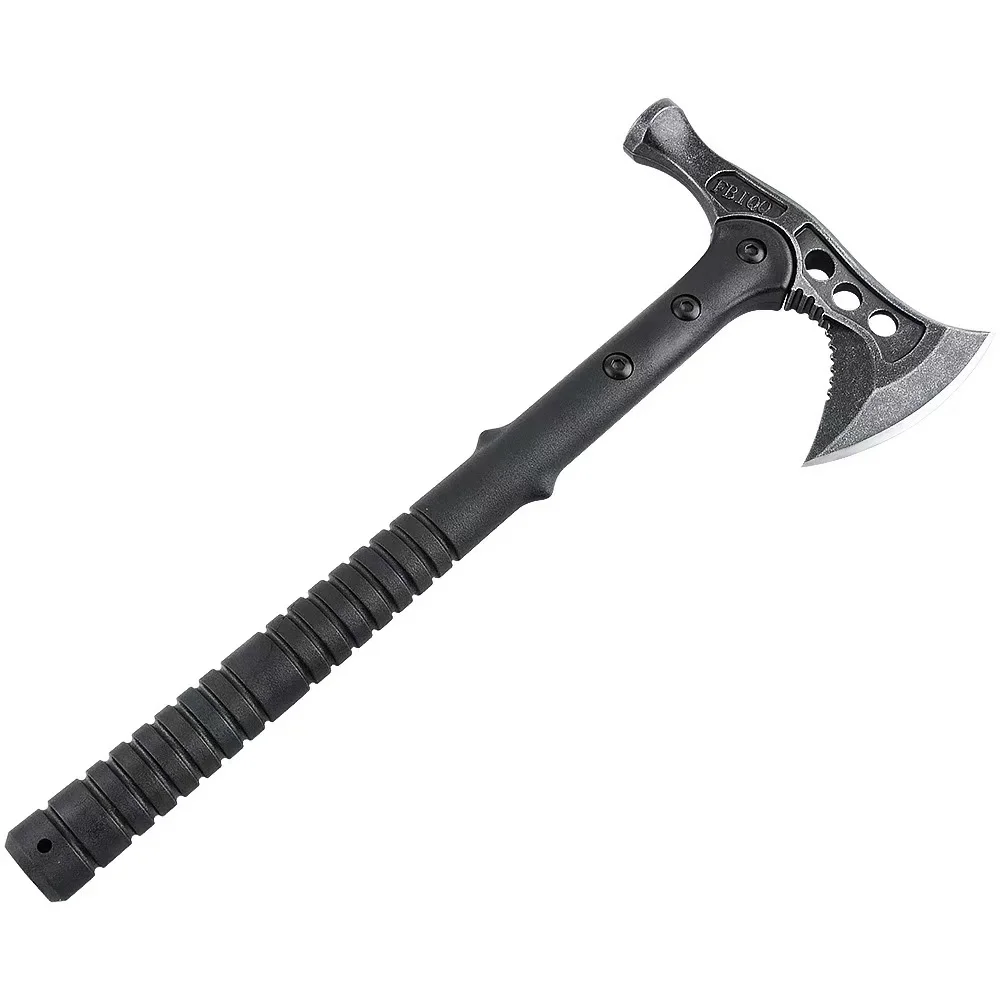 Factory wholesale Axe Tactical  Multifunctional Outdoor Hunting Camping Survival Hatchet Stainless Steel Axe