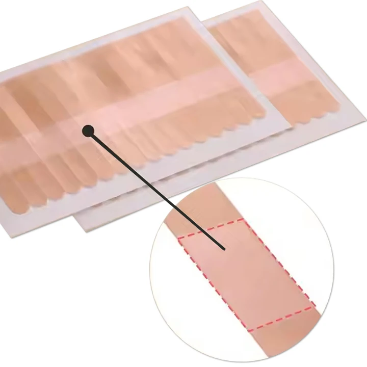 Jaunty Sky Silicone Gel Tape Eyelash Extension Accessory for Sensitive Skin Lash Lift Paper Tape Eyelash Extension Makeup Tool