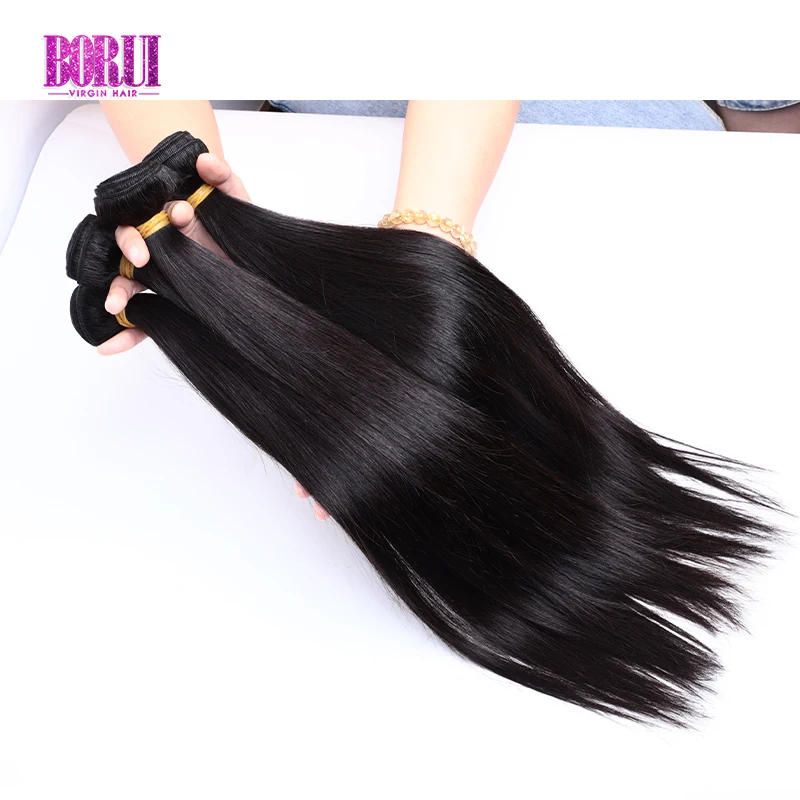 Borui brazilian hair bundles colours and high quality