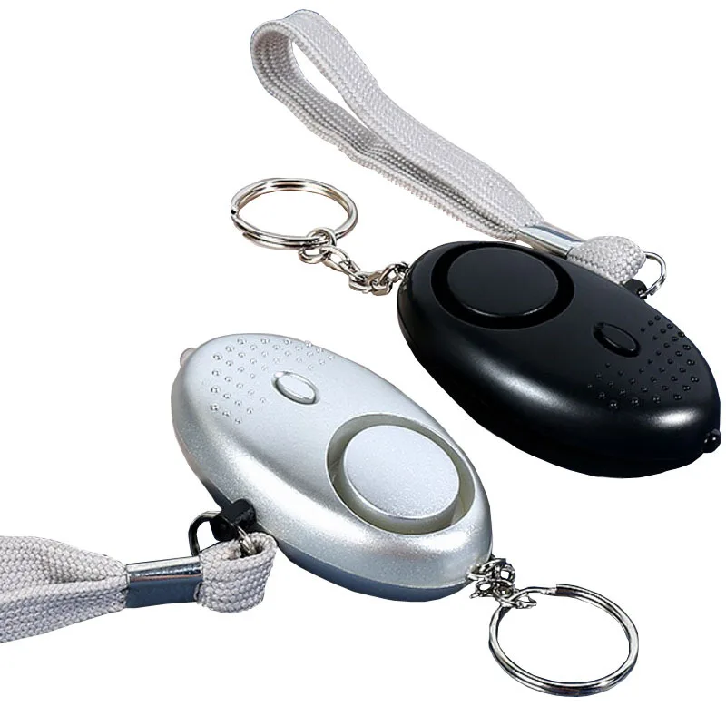 2023 best selling personal alarm with high volume anti-loss alarm LED light keychain