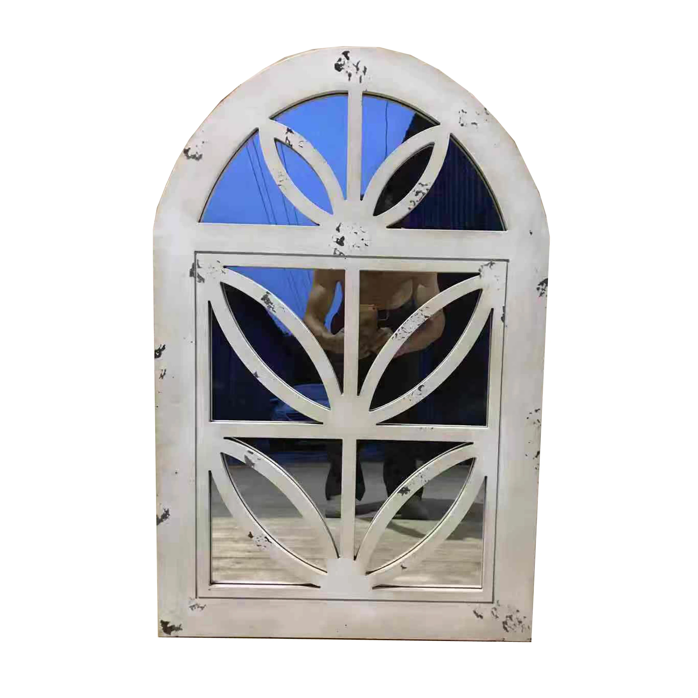 
Hot sale High quality antique waterproof solid wood body mirror 