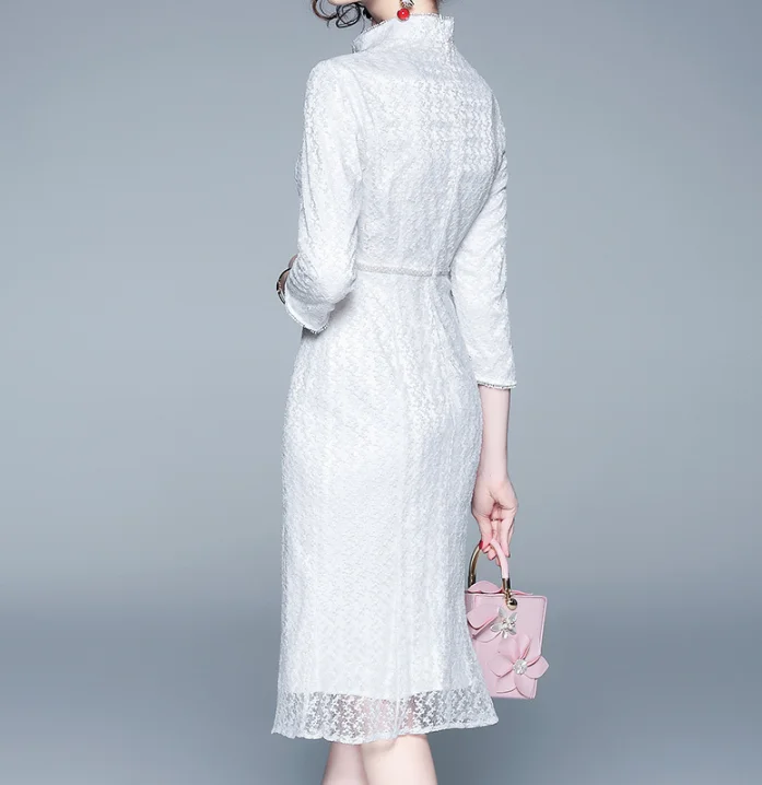 New Chinese-style modified cheongsam dress