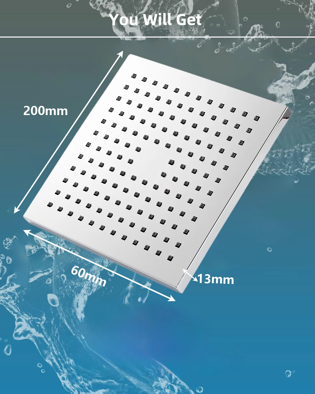 OEM ODM New Bathroom Chrome Shower Valve Faucet Luxury Rain Mixer Shower Column Set Rainfall Shower Head