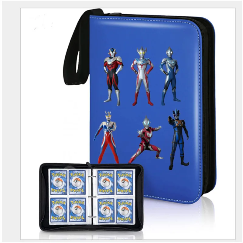 TCG Album Trading Card Binder Pookemon Binders MTG  4 Pocket Card Holder  Album With 400 Pockets pookemon Binders
