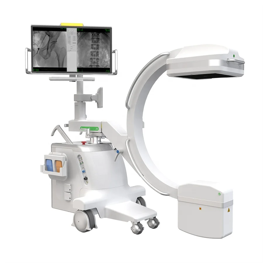 100mA C Arm X Ray Machine Price/ Radiology Scanner C Arm Fluoroscopy Machine