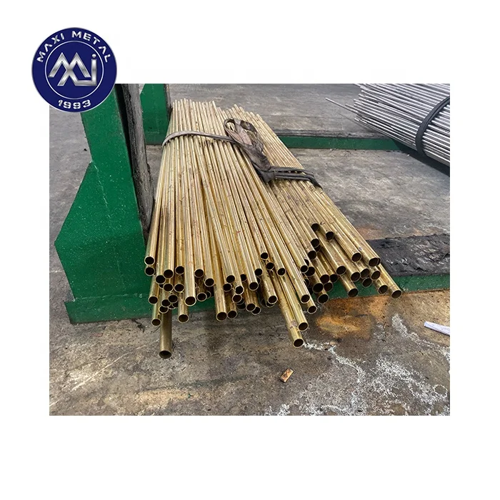 China Supplier of Copper ASTM C26000 C28000 Aluminium Brass Tubes Copper Alloy Pipe