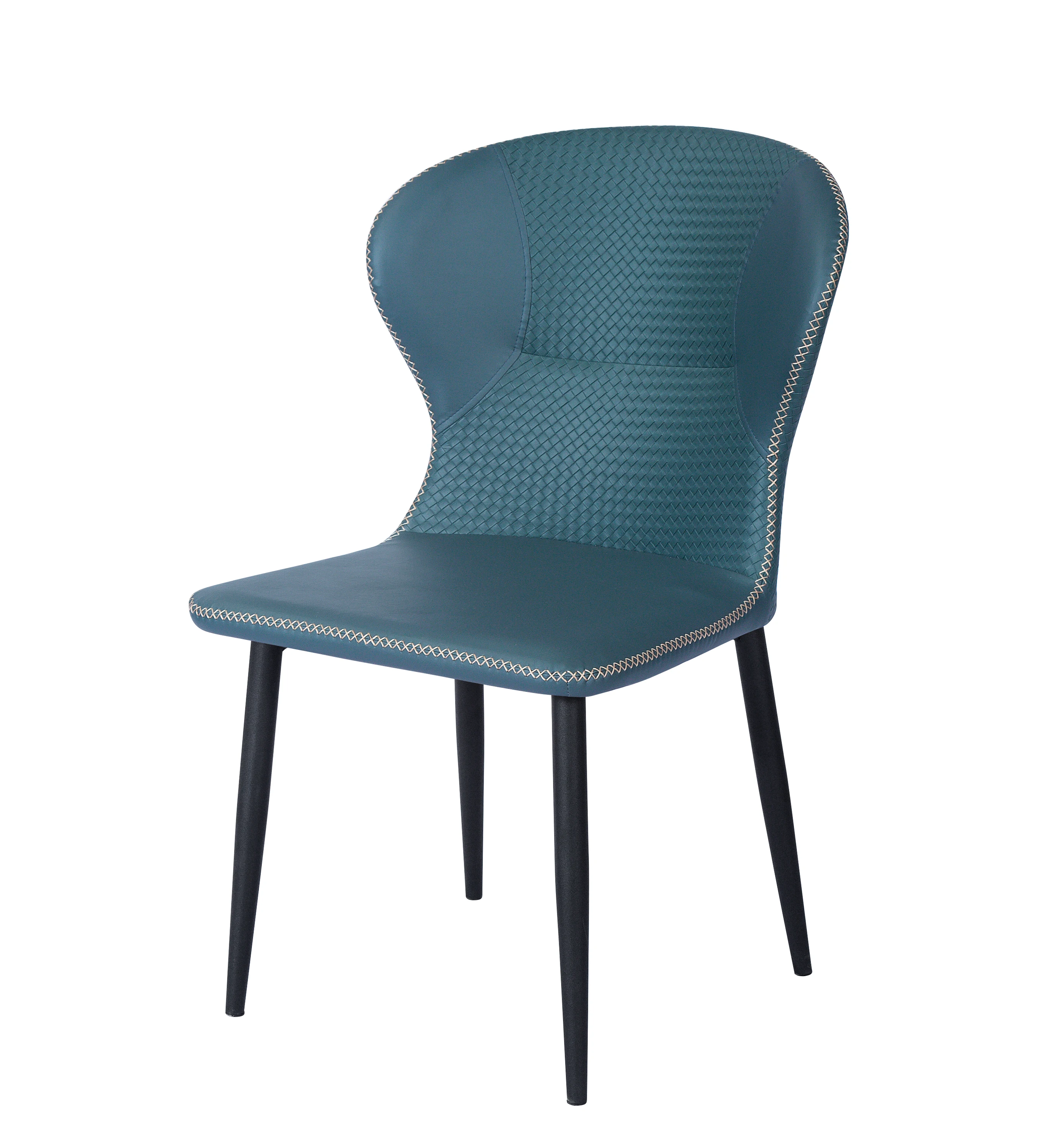 modern fashion low back black and gold rose furniture upholester kitchen chairs dining room chair white gold