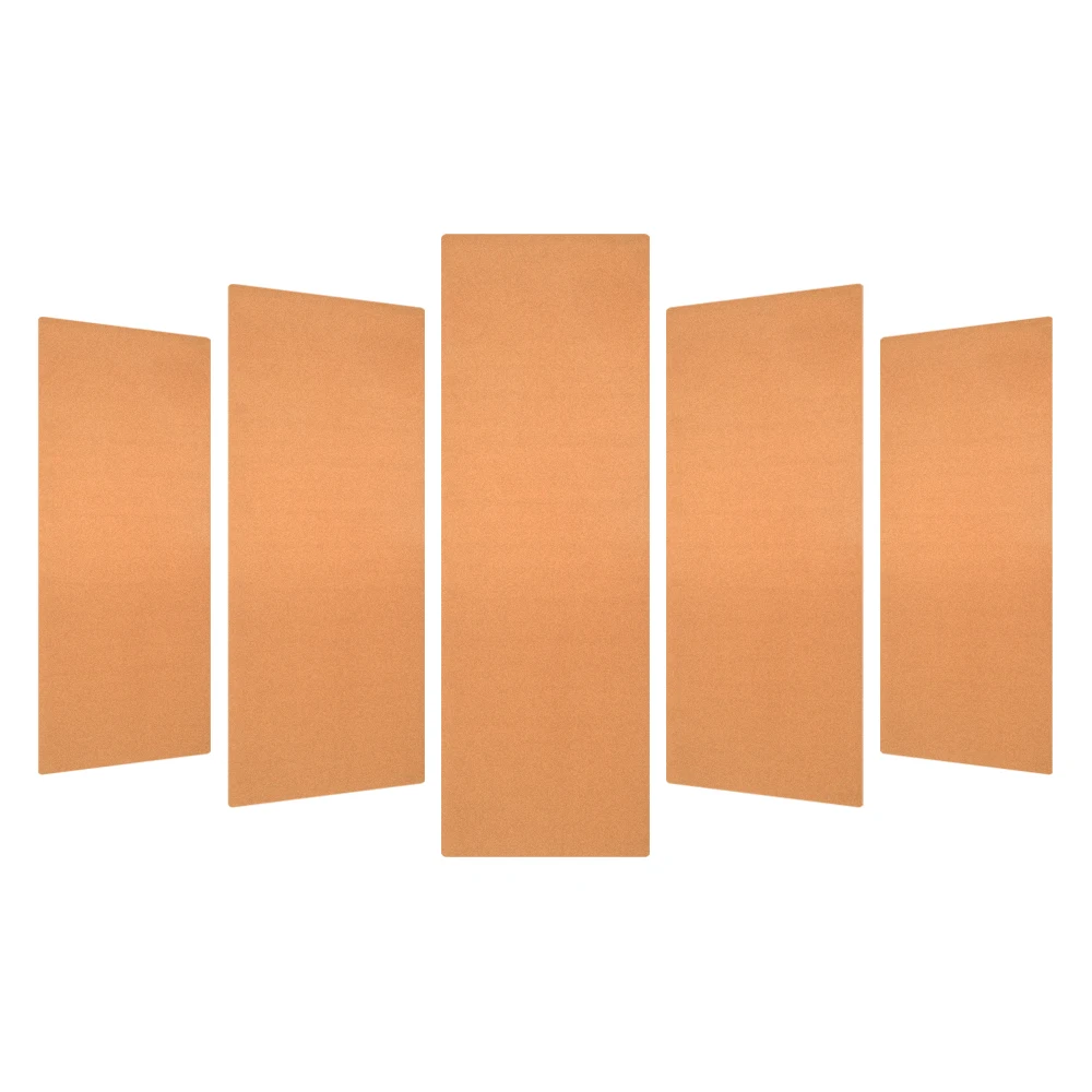 Amazon Top Sales Custom 100%  ECO-Friendly Waterproof Anti-Slip Pad GYM Mat Sublimation Pattern 5mm Natural Rubber Cork Yoga Mat