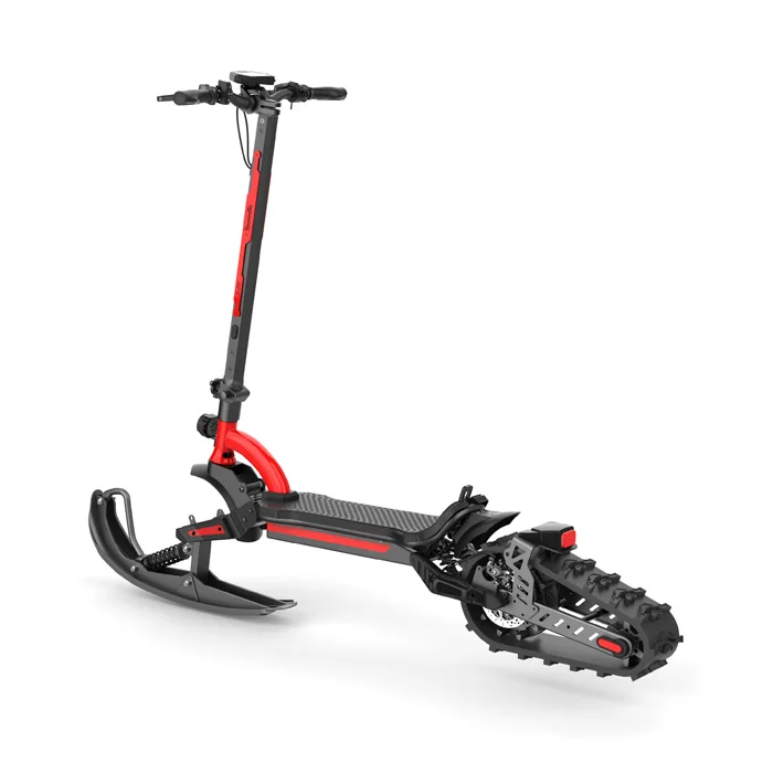 Factory Custom Snowmobiles with 2000W Motor 60V Battery Detachable Snow Escooter(s) Off Road High Speed Snow Sport E-SCOOTER