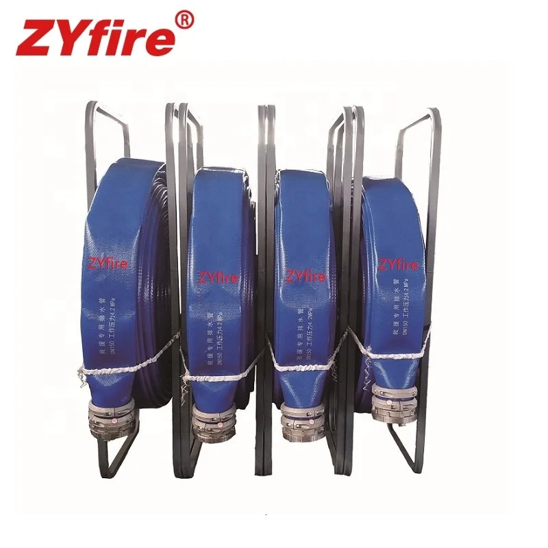 ZYfire 8 дюймов промышленный водяной шланг с подкладкой и покрытием из ТПУ непосредственно поставлены фабрикой