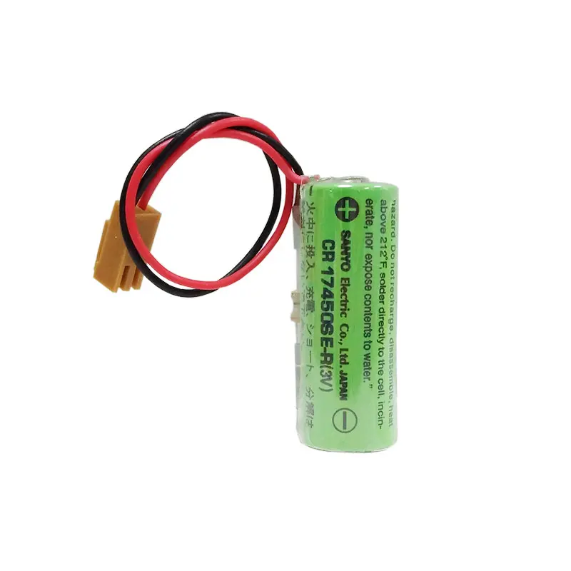 Fanuc 31i-A system battery A98L-0031-0012 SANYO LASER Lithium battery CR174506E-R(3V)