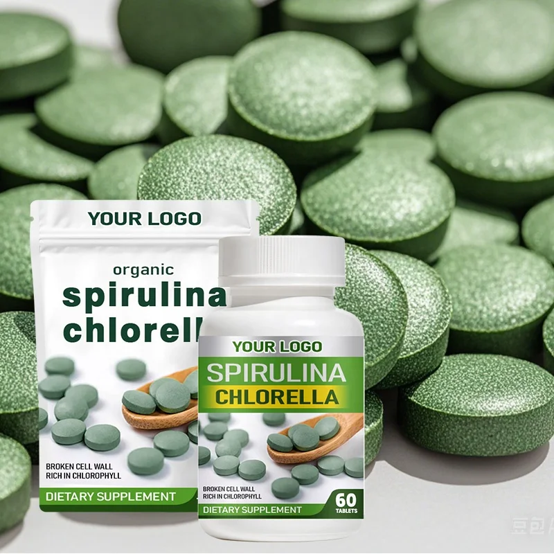 Organic Spirulina tablet Phycocyanin price Healthcare Supplement Vitamins Extract Spirulina Tablets