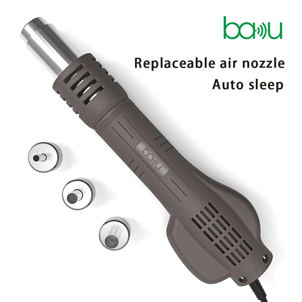 Hot selling hot air rework station BAKU 602D+ double LED digital display estacion de calor y soldadur  soldering station