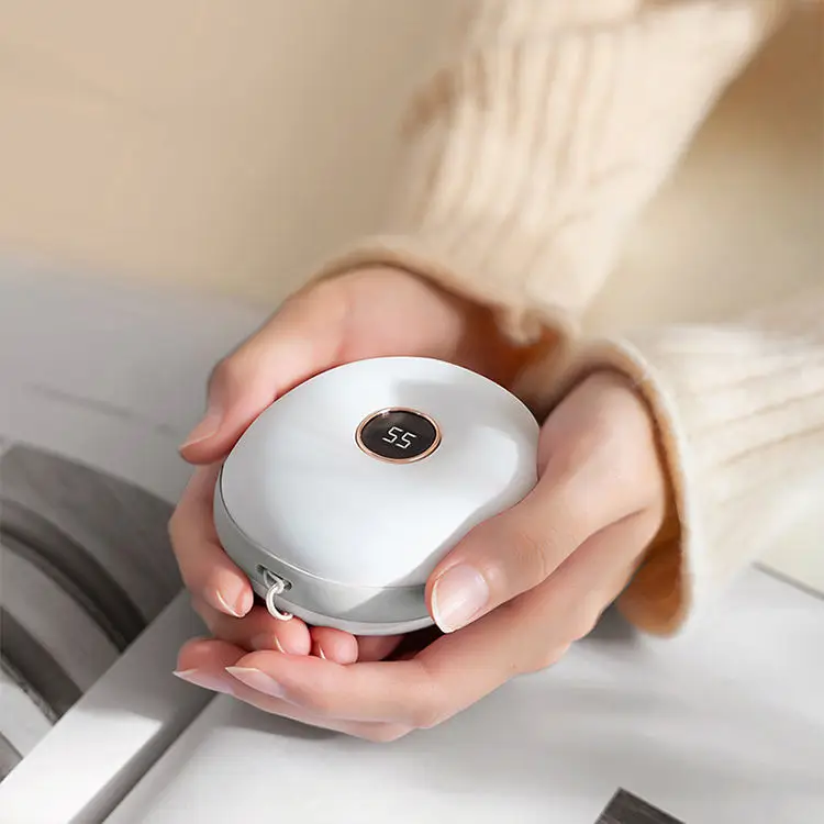 Rechargeable Mini Hand Warmer Portable USB Digital Display Hands Warmer Electric Heating Winter Warmers FOR foot hand