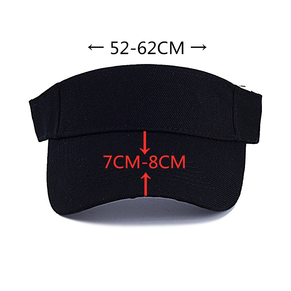 Wholesale design visor hats,Sun Sports Cycling Cotton Plain Visor Top Empty Hat,Outdoor Tennis  Golf  Adjustable Sun Visors