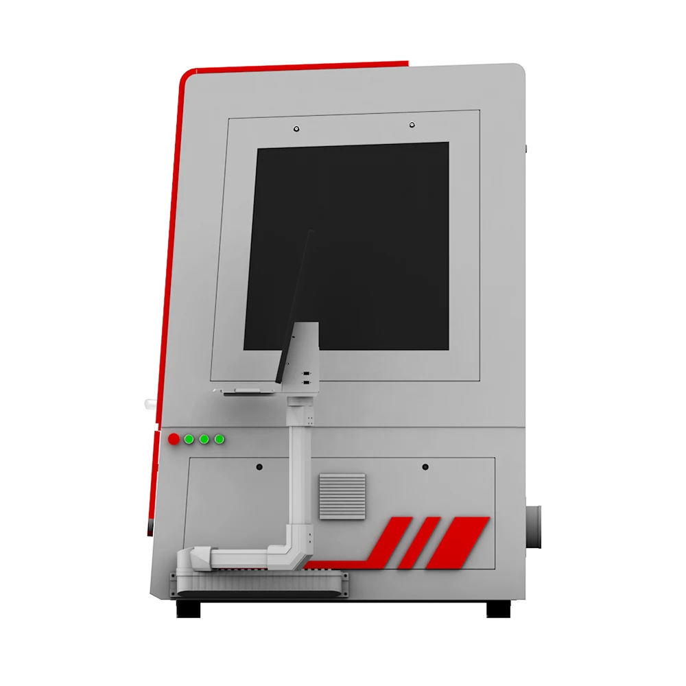 2024 Enclosed Door 3030 Fiber Laser Cutting Machine for Gold Silver Sheet Metal Cutting Head High Precision In Good Price