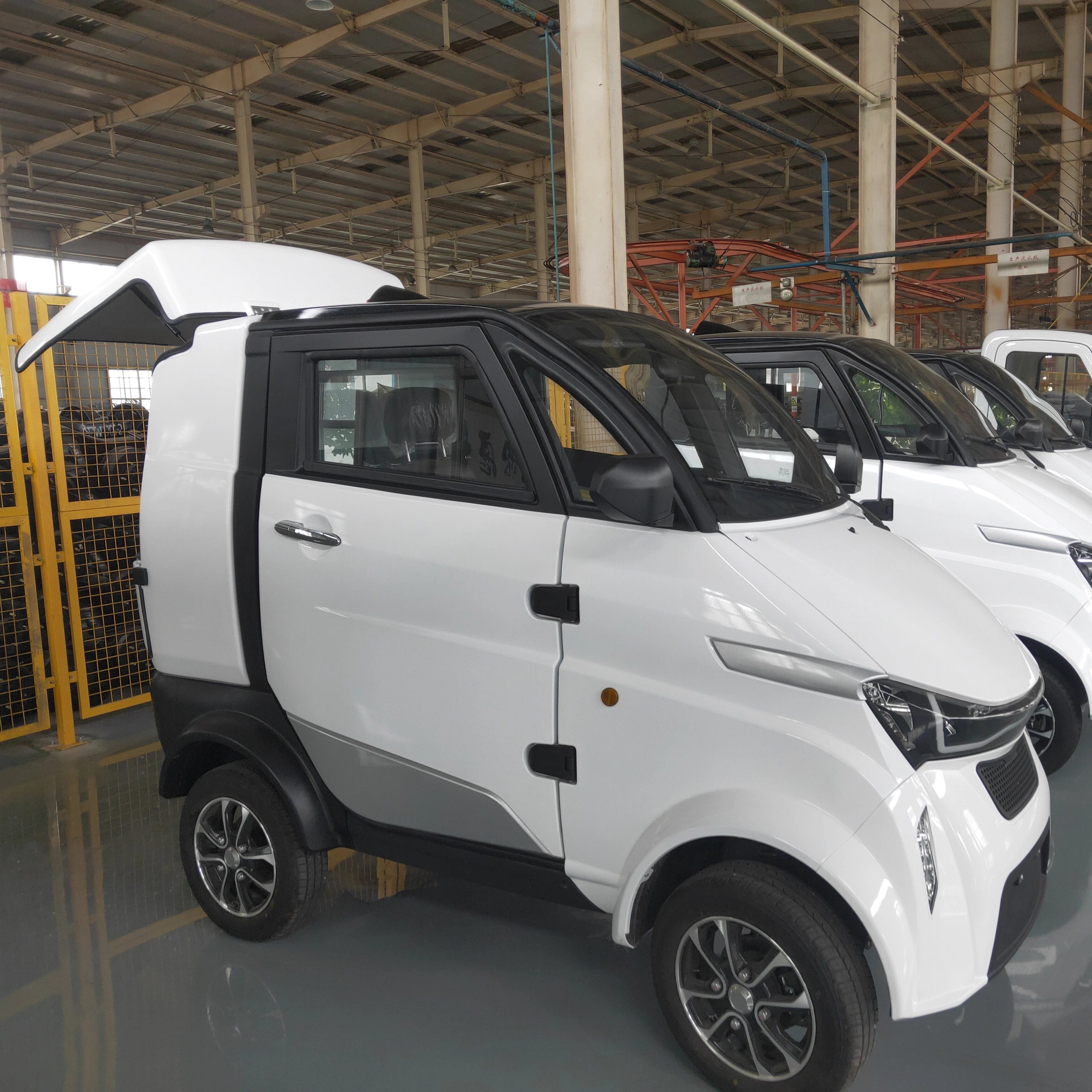 Electric cargo van for last mile delivery pure electricity power vehicle EEC approved L6e standard new car