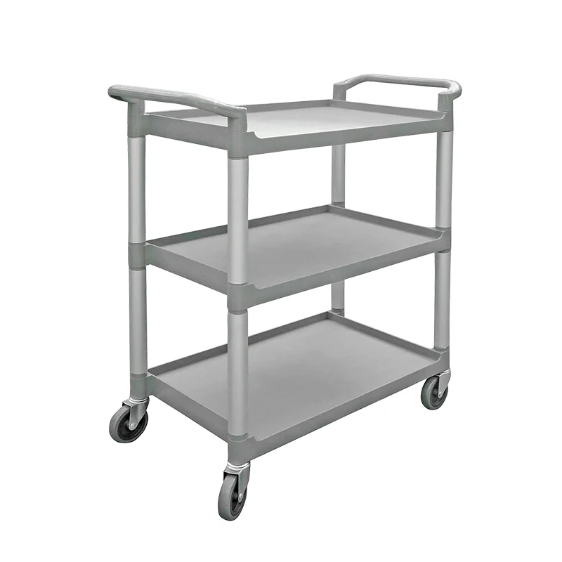 
Hotel restaurant ballroom canteen used wide range table setting PP small trolly drink room service carts 