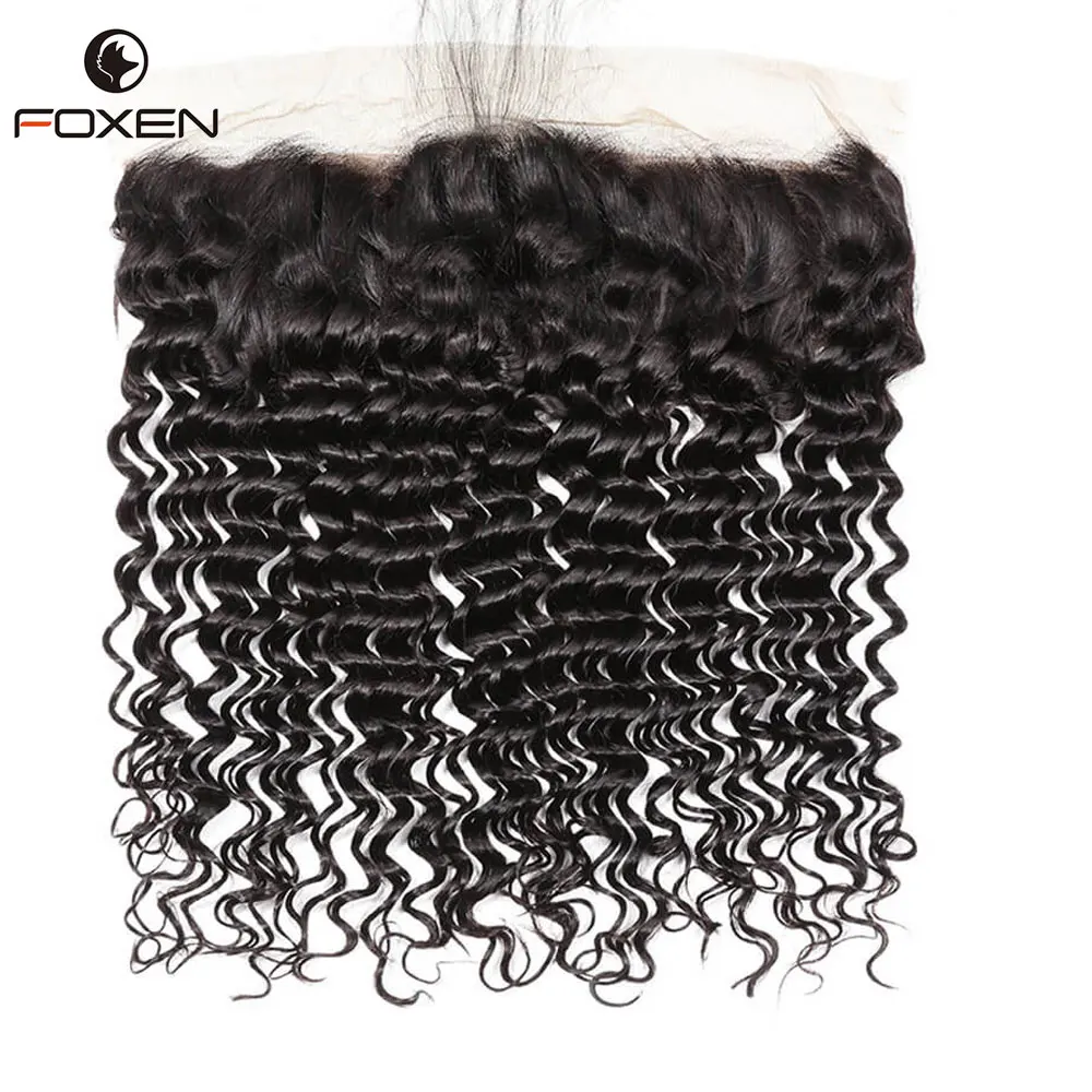 13X6 Hd Lace Frontal Deep Wave,Lace Frontale Hd Transparent,Hd Lace Frontal Closure With Baby Hair