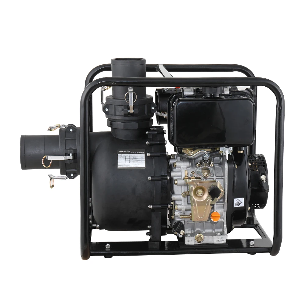 High-efficiency Agricultural Irrigation 4 inch 8hp Diesel Self-priming Water Pumps