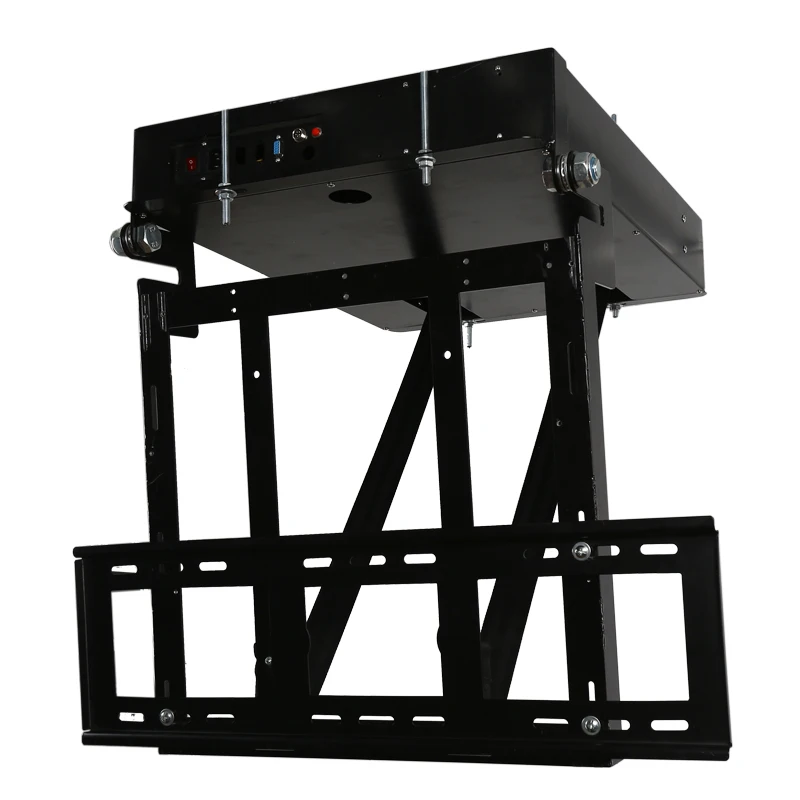 Customized Ceiling Mount Rotating TV Lift Motorized Lift TV Lift Telescoping TV hanger with remote control