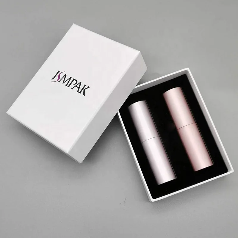 Wholesale Private Label Premium Little Black Lid And Base Perfume Paper Gift Boxes For Packaging