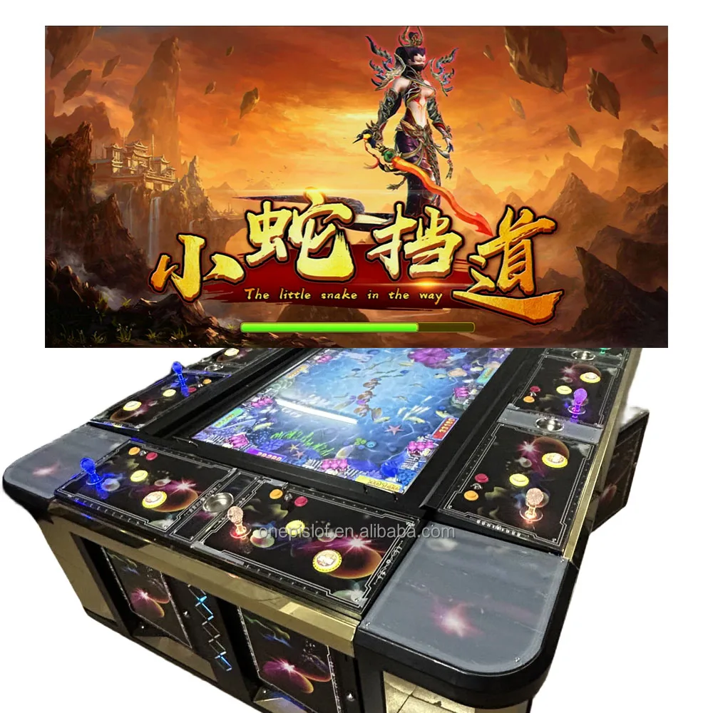 2024 Asia Coin Push Game fish game mario machine board kit Popular Fish Hunter High returns