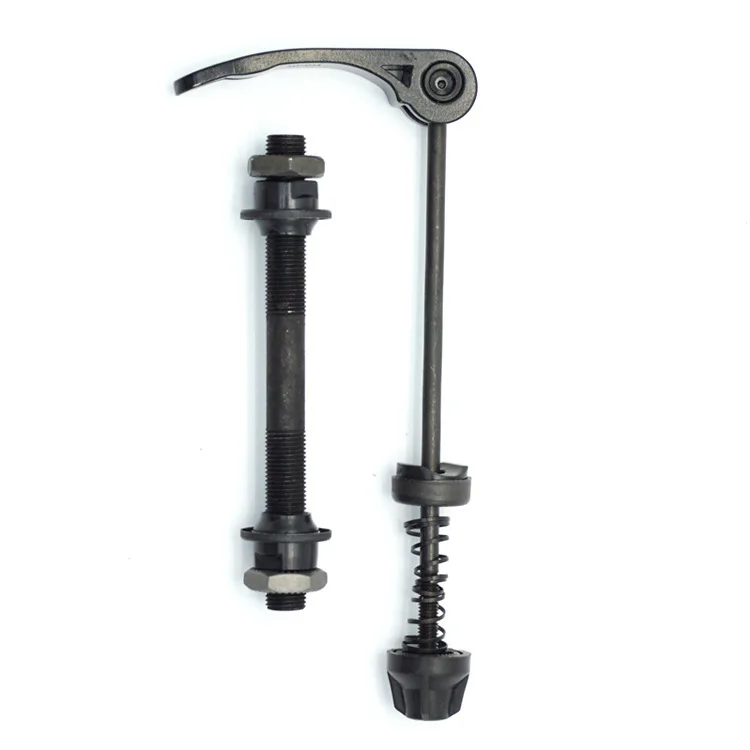 ISO9001 Factory Direct Wholesale Spare Parts Electric MTB Road City Bicycle Front Rear Bike Axle Quick Release for Wheel Hub