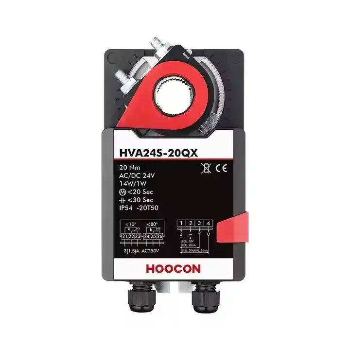 Modulating Control With Two Sets of Auxiliary Switches 20NM Air Damper Actuator