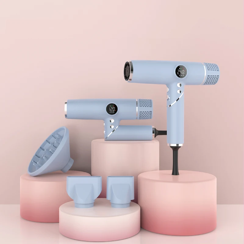 Light weight Foldable Handle High Speed BLDC Motor High Speed Hair Dryer Hair Salon Professional Salon