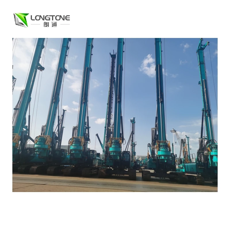 Stable Construction Power Head Multi-stage Vibration Reduction Technology Pile Machine Hydraulic deep hole Rotary Drilling Rig