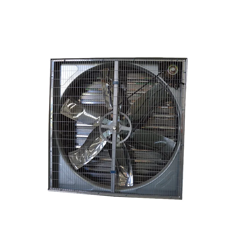 380v large stainless steel exhaust fan 56inch push-pull type ventilation cooling for poultry