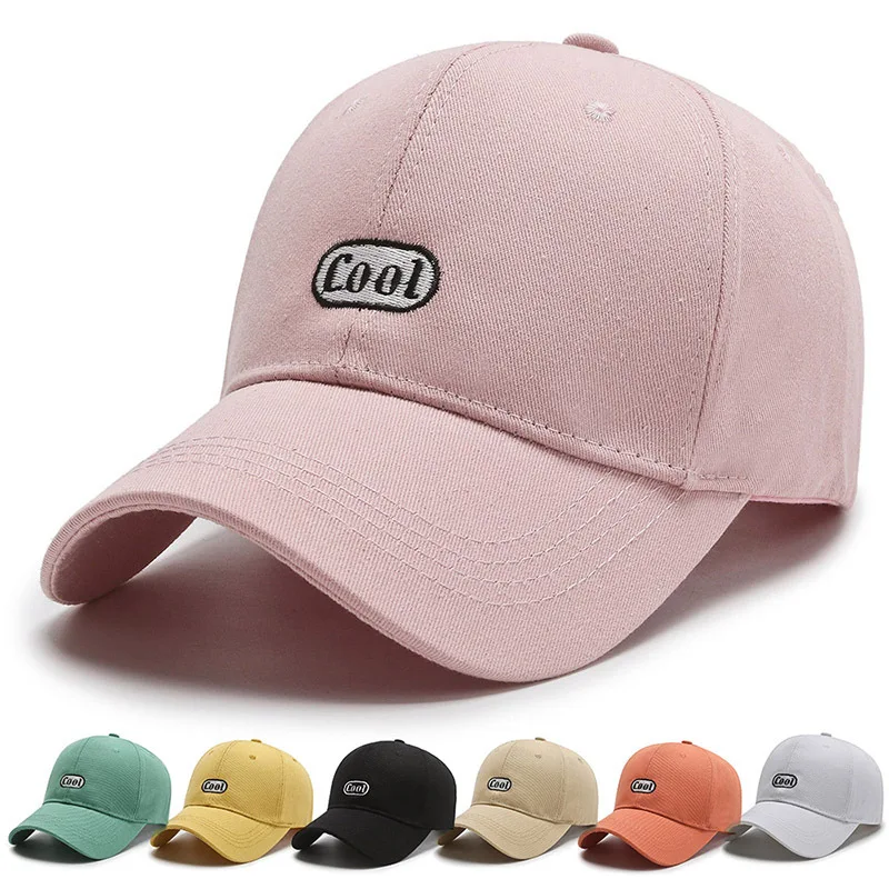 wholesale custom Baseball cap Chinese and English embroidery Summer soft top outdoor sunscreen hat Fashion cap