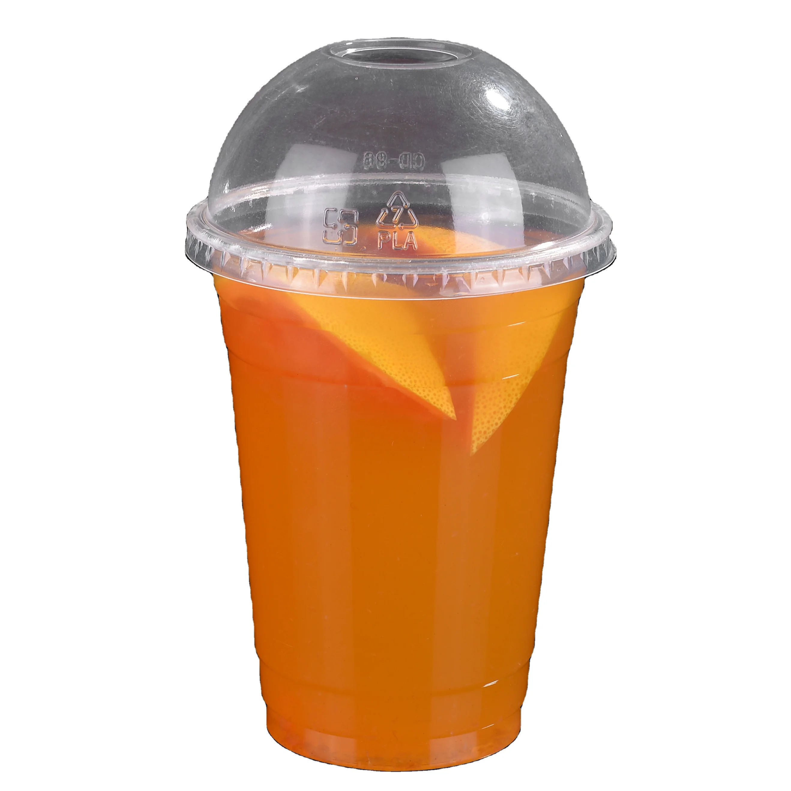 PLA Transparent disposable Plastic drinking cup