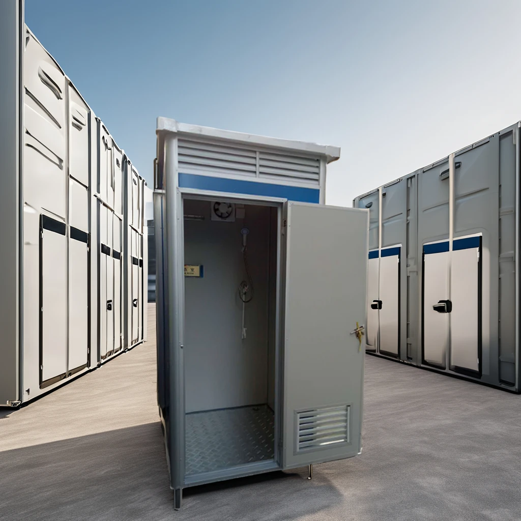 TOPPRE Luxury Prefab Shower Movable Bathroom Wc Automatic Public Toilet Cabin House Detachable Toilet Aluminium Portable Toilet