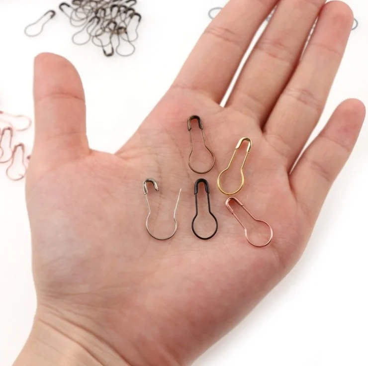 Stitch Marker Metal Gourd Safety Bulb Pin Guard Quilting Calabash Pin for Hand Sewing DIY Crafts Home