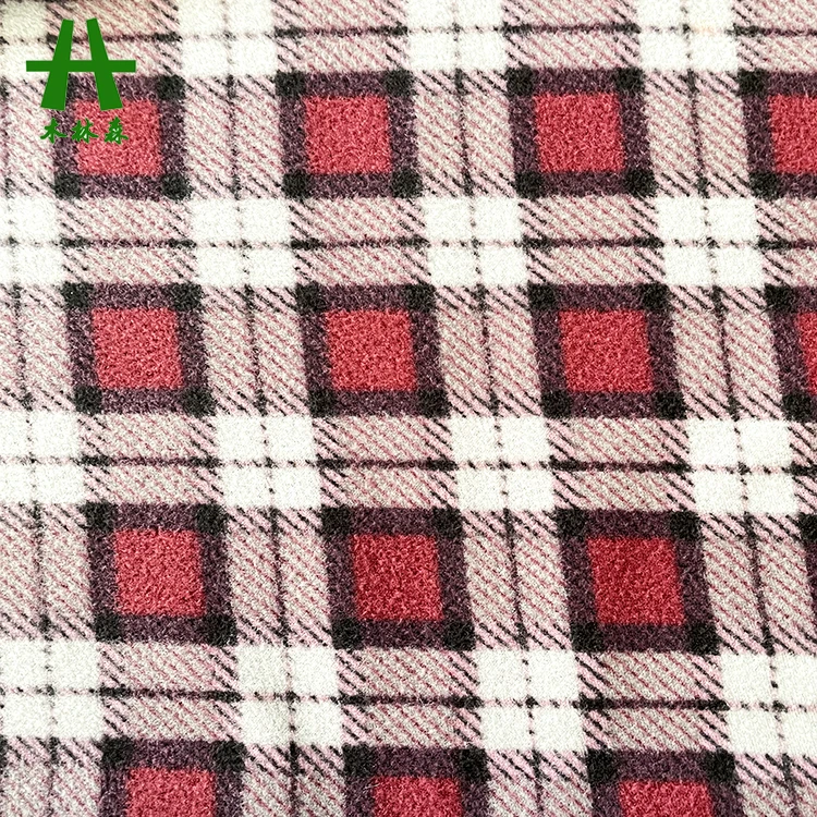 Mulinsen Textile 100% Polyester Printed Double Brushed DTY Polar Fleece Fabric