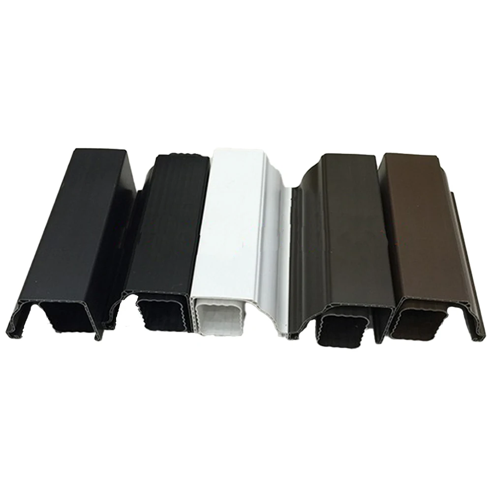 30years Pure Pvc/ASA Pressure Resistance Rain Water Gutter Roofing Gutter System for House Protect Withe Black