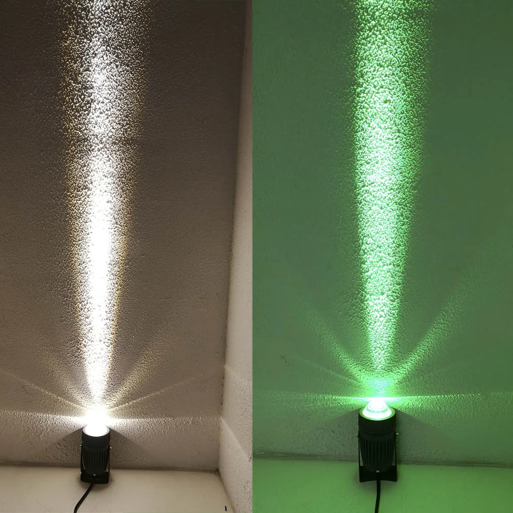 Ac85-265v Outdoor LED Spot Light IP6510W Waterproof Flood Lawn RGB/Cool/Warm White COB 220V Glass IP67/68-Landscape Lighting