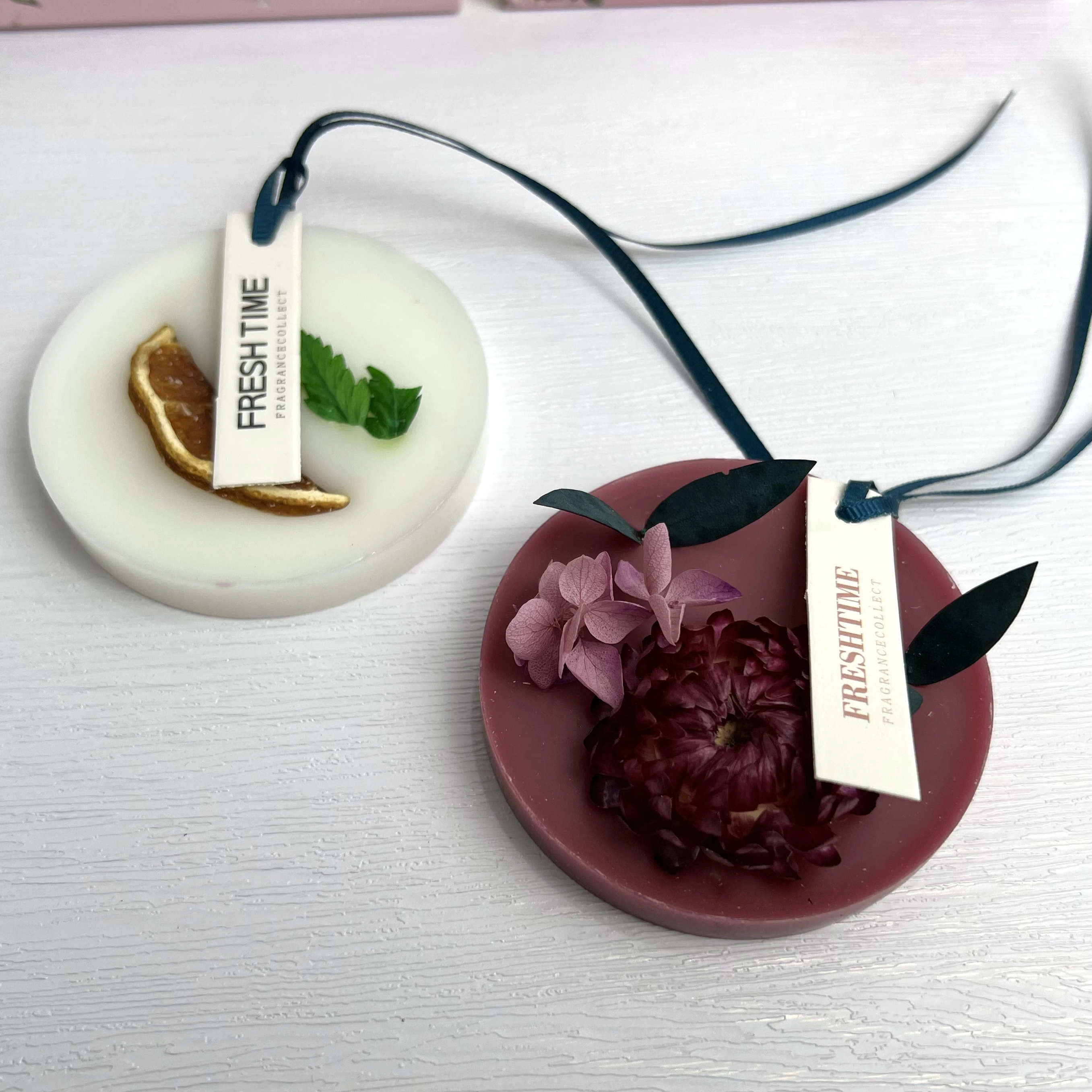 High Quality Candle Tablets Tablet Scented Dried Flowers Hanging Wax Sachet