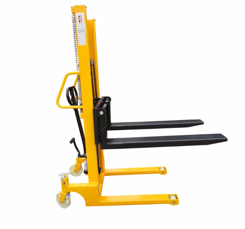 stability rise and fall super heavy load electric stacker 1.6m 2m for warehouse